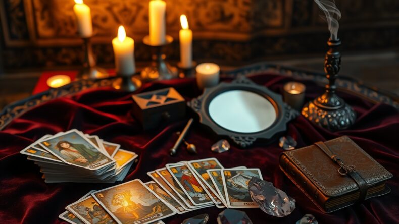 Атрибутика таролога: все для работы с картами Таро